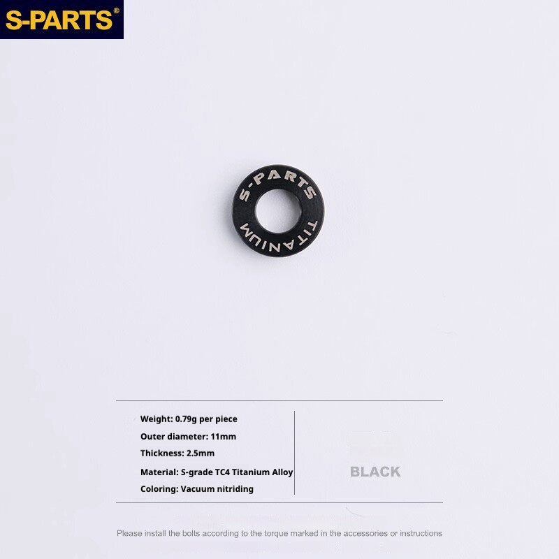 S-PARTS Road Bike Disc Brake Titanium Alloy Screw Set for SRAM RED Force Rival 12-speed AXS