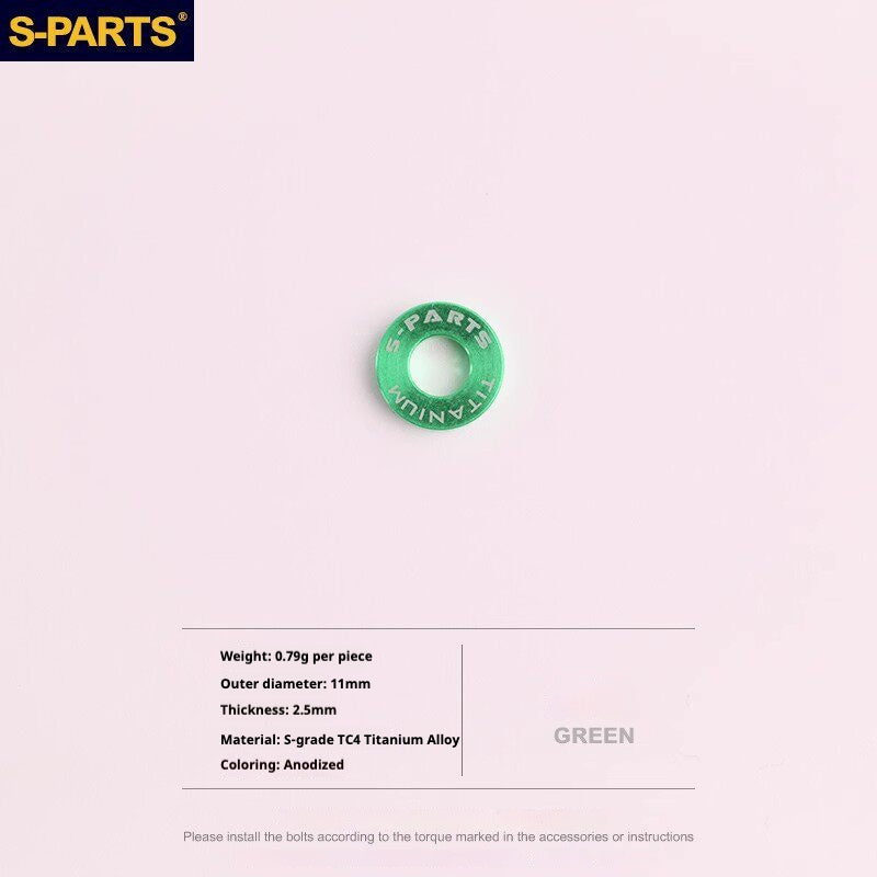 S-PARTS Road Bike Disc Brake Titanium Alloy Screw Set for SRAM RED Force Rival 12-speed AXS