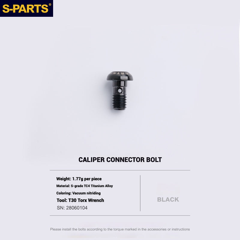S-PARTS Titanium Bolt Upgrade Kit for SRAM MAVEN Brakes | CNC Precision | Lightweight | Full Color Options