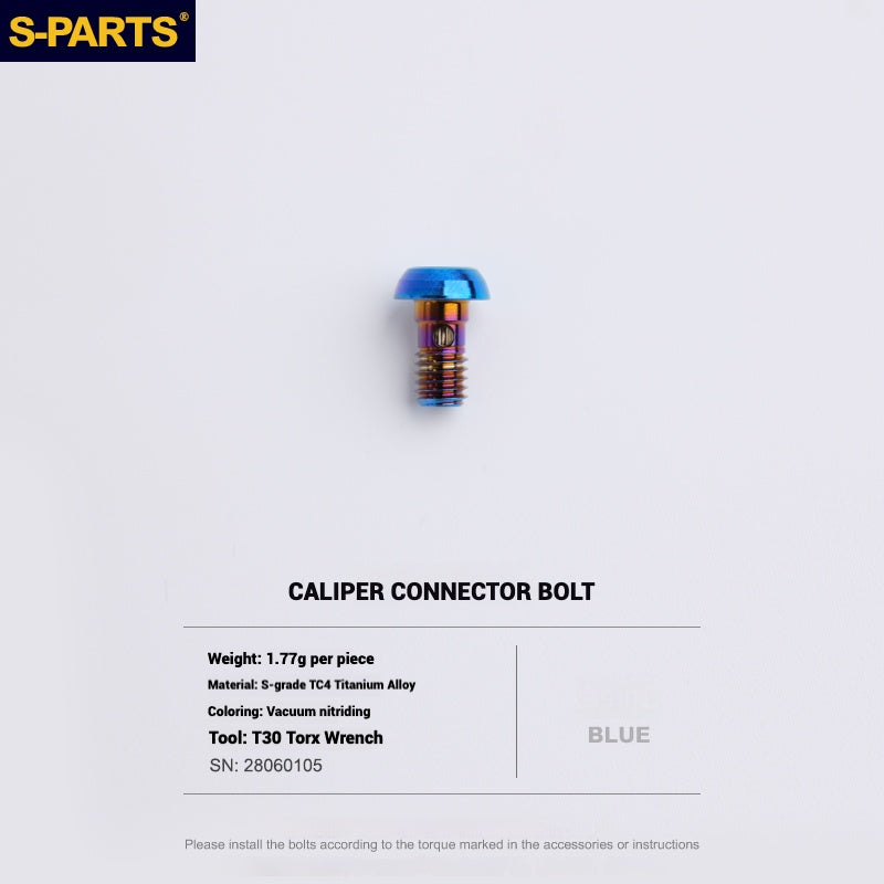 S-PARTS Titanium Bolt Upgrade Kit for SRAM MAVEN Brakes | CNC Precision | Lightweight | Full Color Options