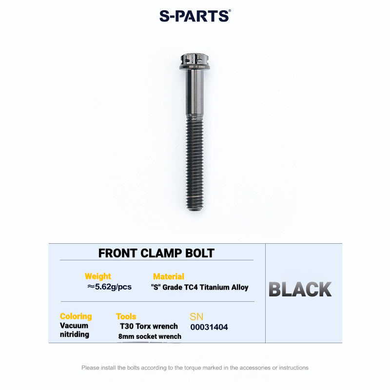 Kit de Yoke para Abraçadeira de Selim em Titânio S-PARTS para Cannondale SystemSix Gen 5 | Upgrade de Canote Leve Impresso em 3D