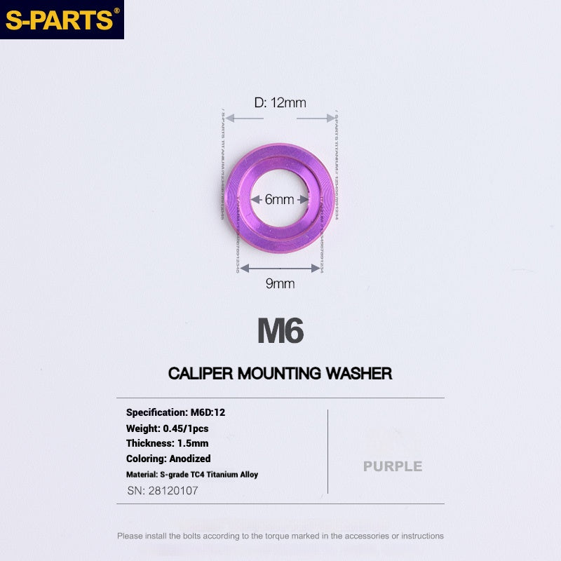 S-PARTS Titanium Bolt Upgrade Kit for SRAM MAVEN Brakes | CNC Precision | Lightweight | Full Color Options