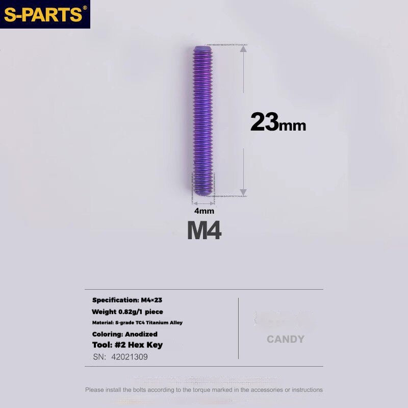 S-PARTS Titanium Drivetrain Hardware – SRAM RED AXS E1 Compatible Upgrade Kit