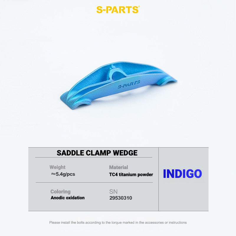 Kit de Yoke para Abraçadeira de Selim em Titânio S-PARTS para Cannondale SystemSix Gen 5 | Upgrade de Canote Leve Impresso em 3D