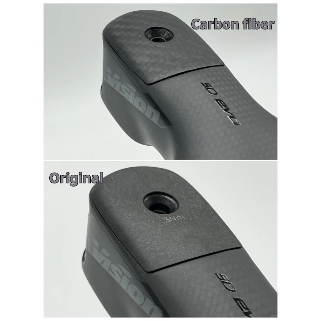 Tampa Superior do Avanço Vision Metron 5D ACR EVO Carbono – Preto Fosco, 10g