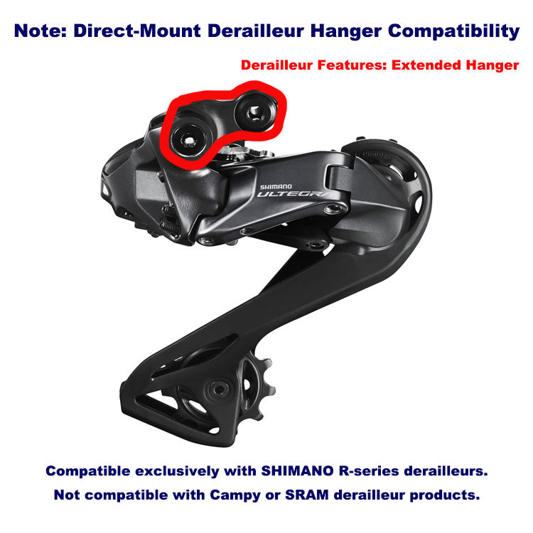 Forcellino deragliatore Giant Direct Mount per Shimano serie R | RD Giant TCR Propel Defy Revolt Langma 1 pz. 