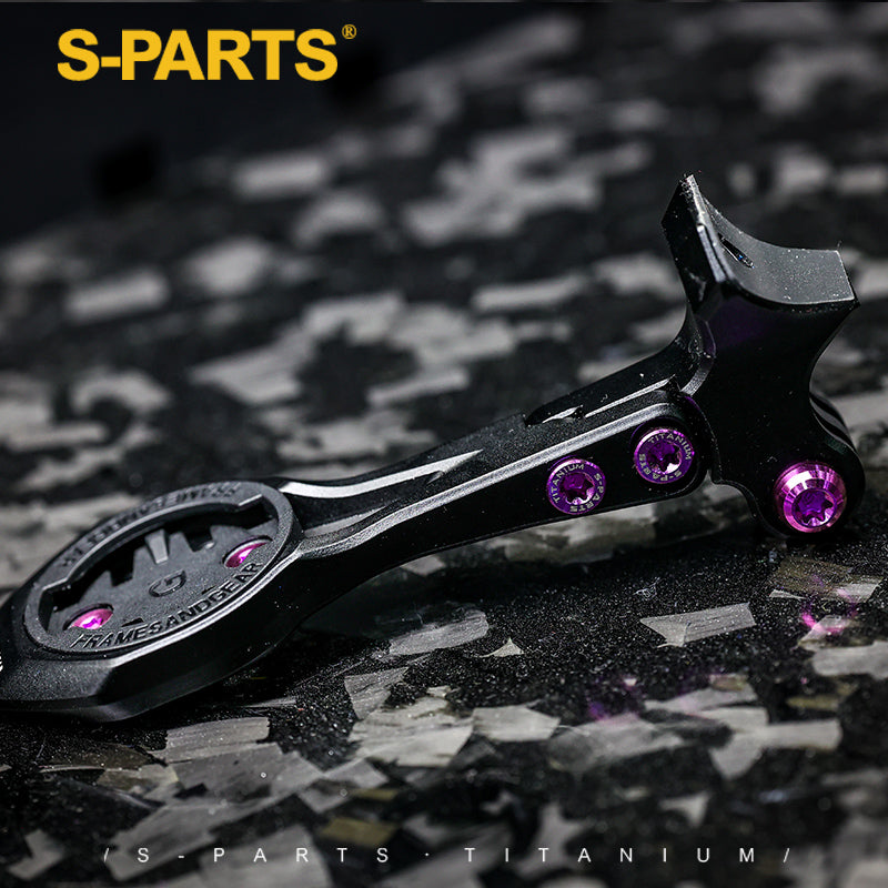 S-Parts Upgrade de Titânio para Tarmac SL7 SL6/Specialized Sworks Shimano Dura Ace SRAM RED AXS/R9270 R9250 Di2 Force Project BLACK LTD/ SD Worx Parafuso Porca