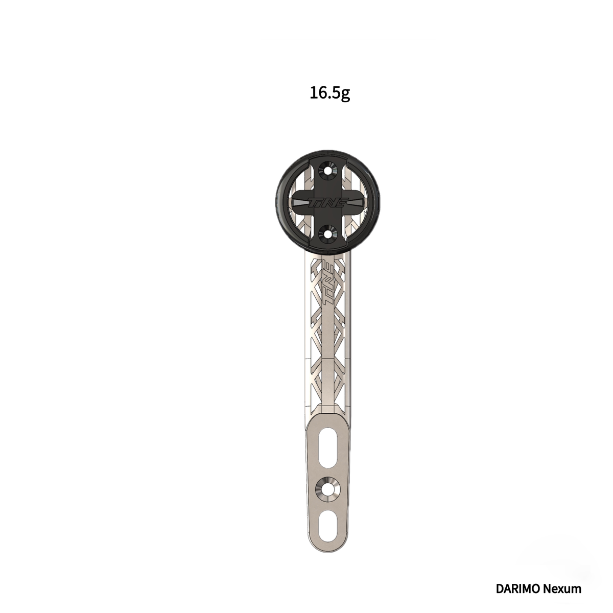 Supporto per computer da bici TiNE DARIMO Nexum in titanio ultraleggero, completamente scavato, ad alta resistenza, 1 pz.