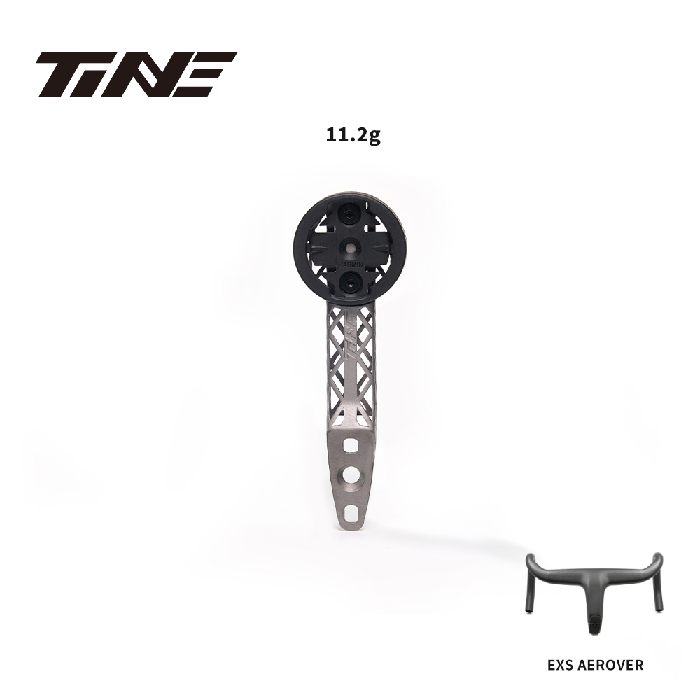 Suporte para computador TiNE ultra leve em titânio EXS aerover com impressão 3D, totalmente oco, alta resistência, 1 unidade