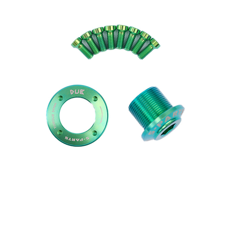 S-PARTS SRAM DUB cache de manivelle en titane Quarq Red Force Sram cache de manivelle de vélo