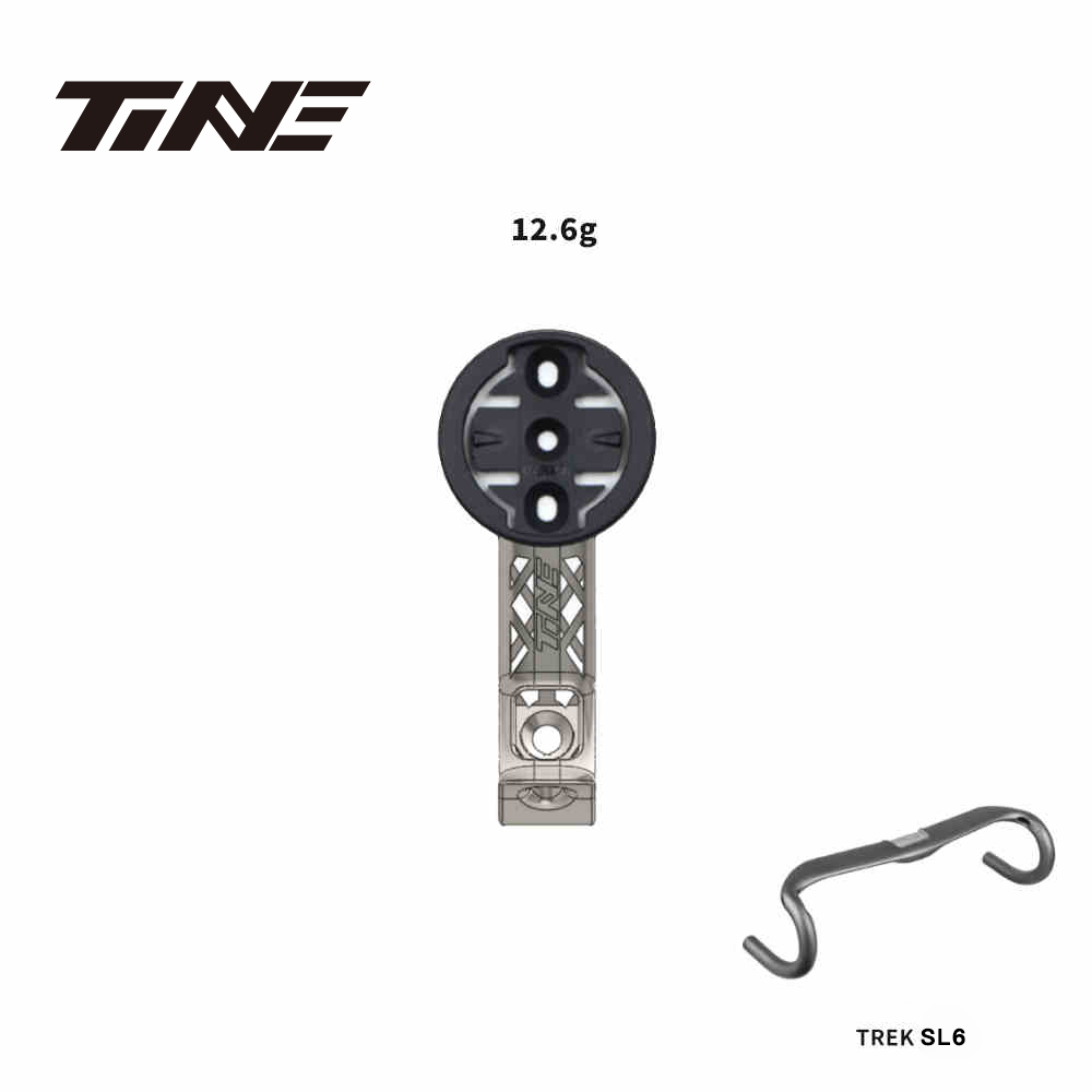 Suporte para computador TiNE ultra leve de titânio TREK MADONE Bikes com impressão 3D, totalmente vazado, alta resistência, 1 unidade