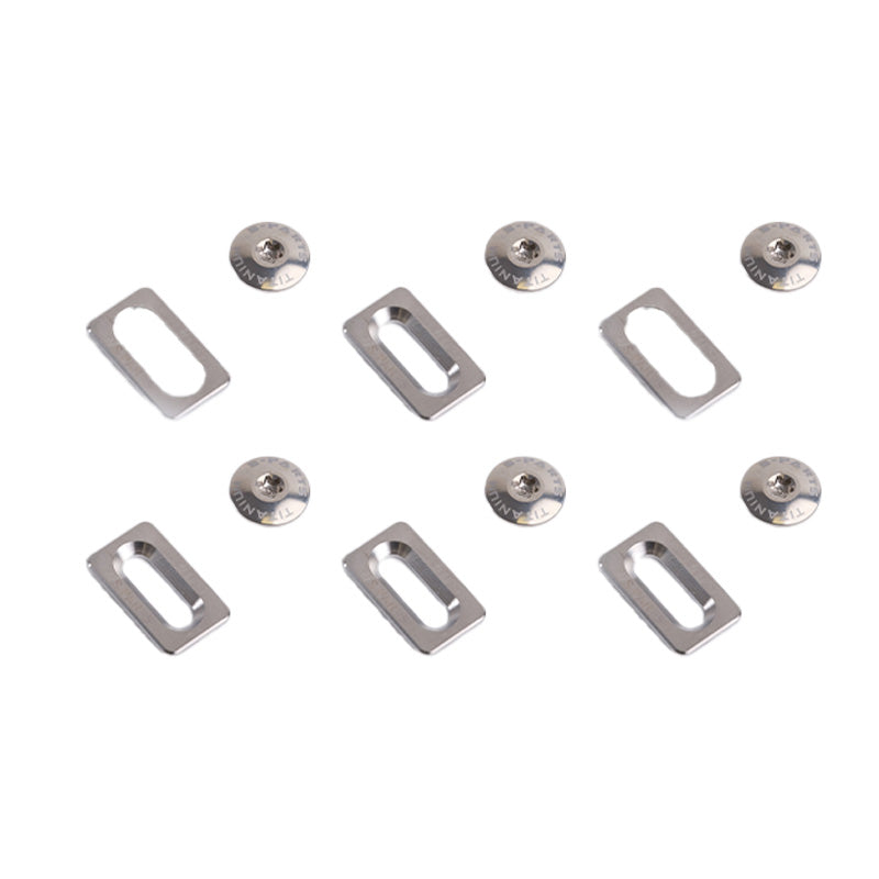 S-PARTS Jeu de vis de cales en alliage de titane pour cales de vélo de route Shimano