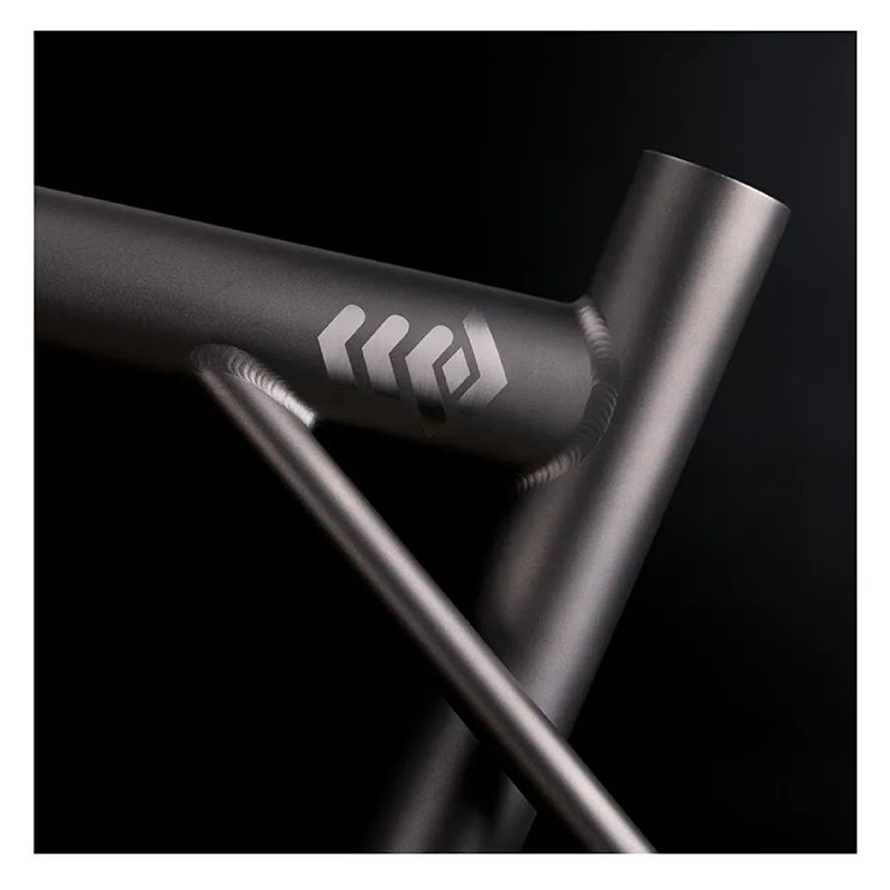 Quadro de Bicicleta Gravel S-PARTS em Liga de Titânio