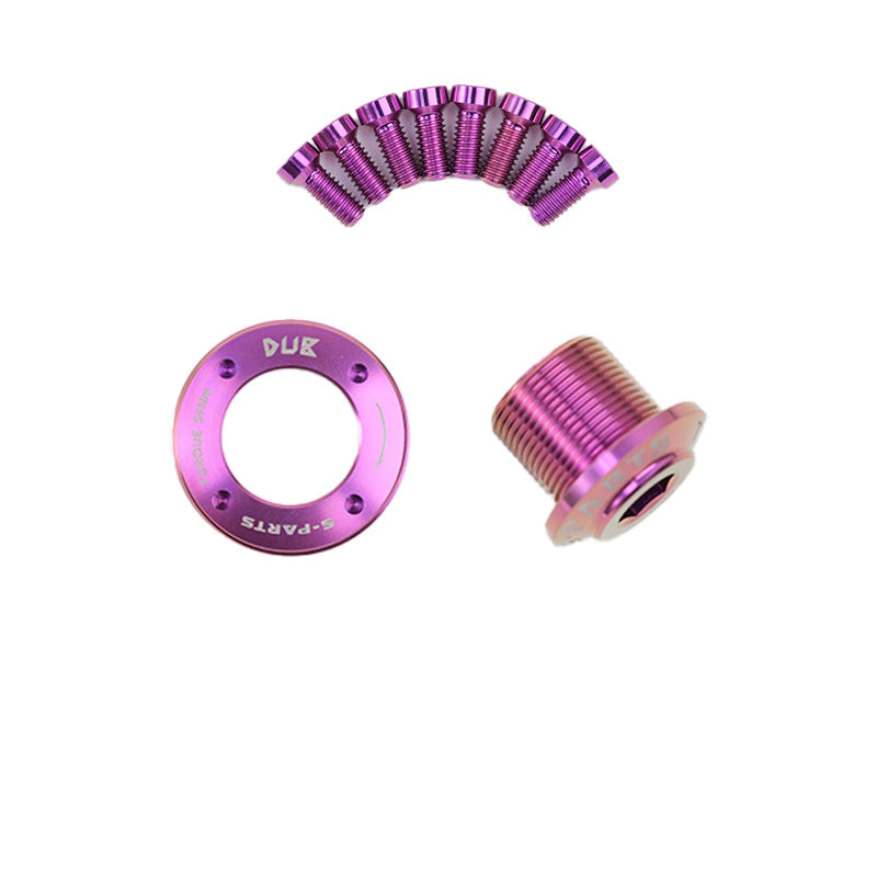 S-PARTS SRAM DUB cache de manivelle en titane Quarq Red Force Sram cache de manivelle de vélo
